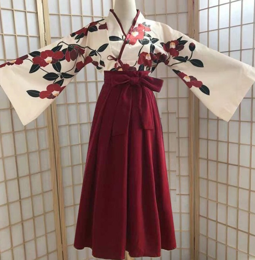 Women'S Kimono Accessories - Kimono Sakura Girl Japanese Style Floral
