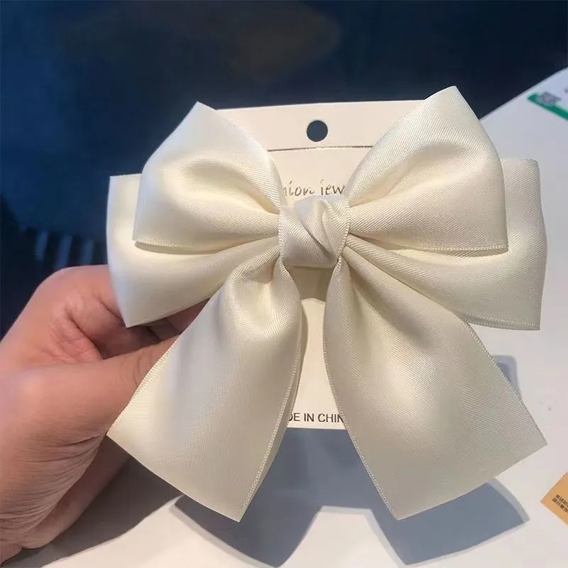Women Accessories Wholesale China - New Korean Headwear Beige Black Bow