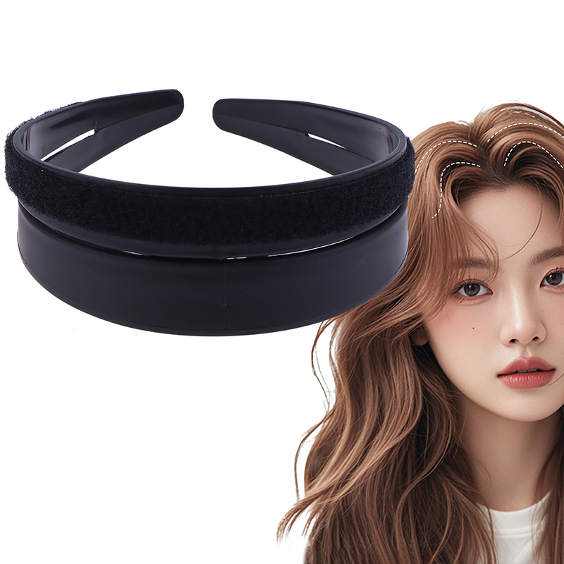 Women'S Accessories Uk - Bump-it Up Headband Black Fluffy Hair