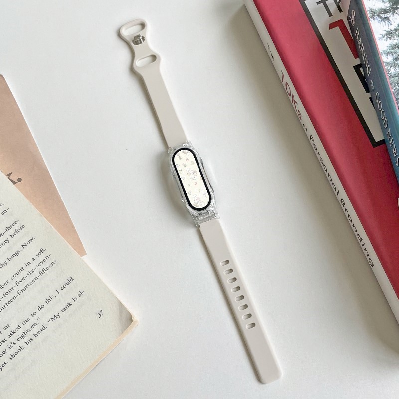Women Accessories Website - Case+Silicone strap for Xiaomi Mi Band