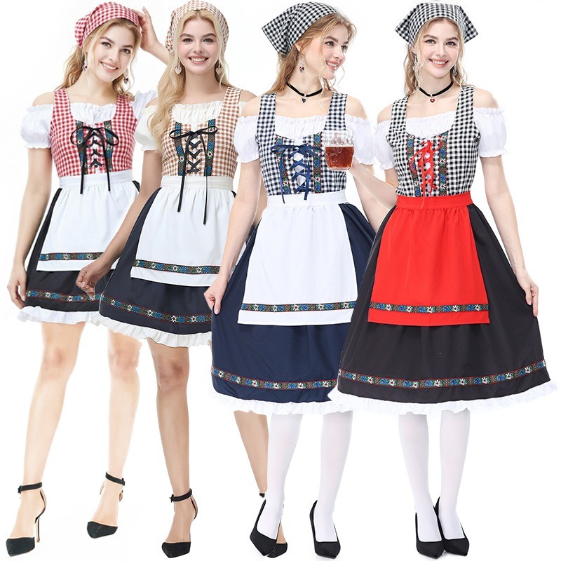 Women'S Vacation Accessories - German Bavarian Dirndl Costume For Women