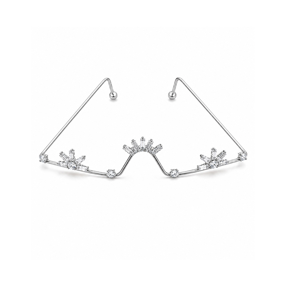 New Rhinestone Rimless Decor G - огляд і ціна Women Accessories Photos
