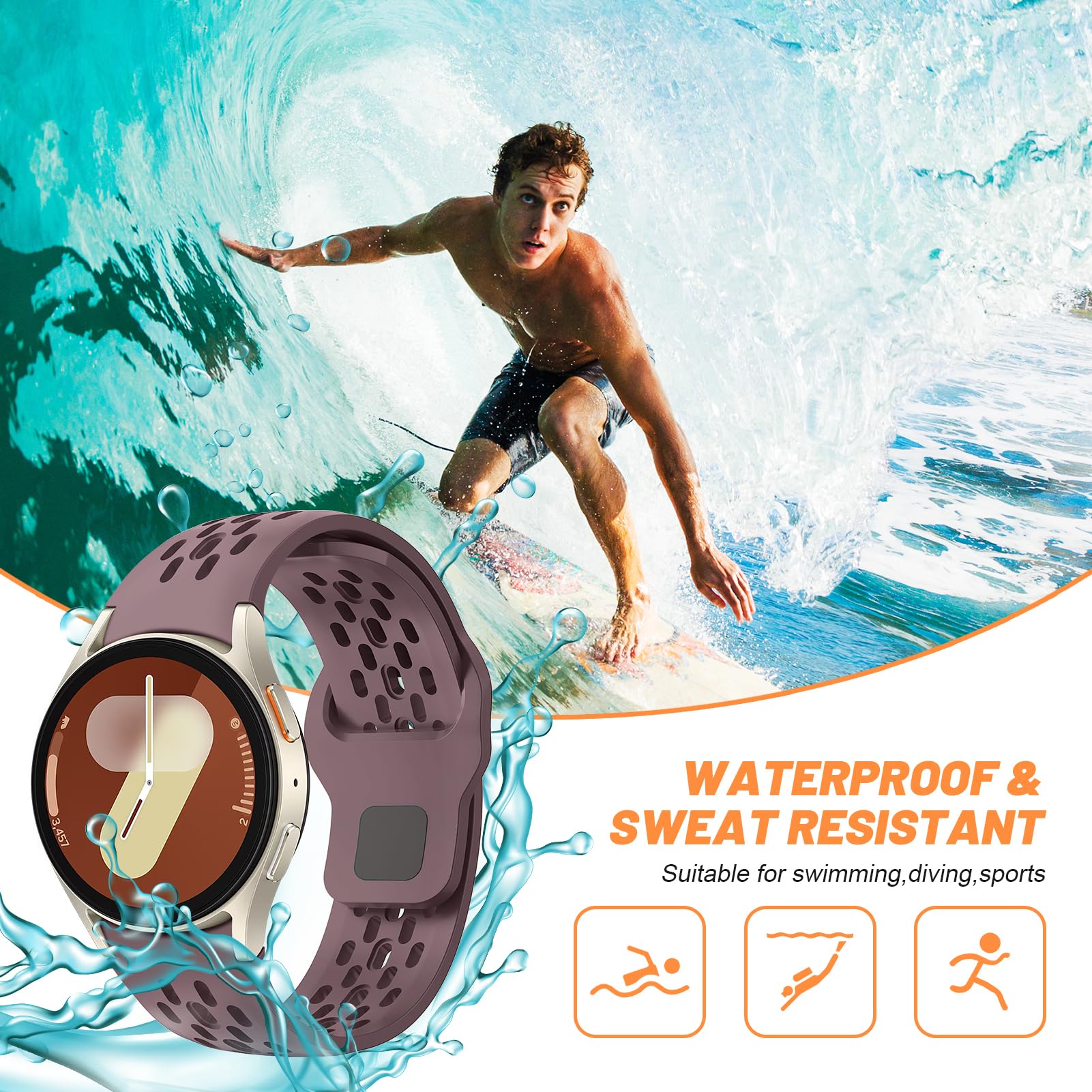 Strap for Samsung Galaxy Watch - огляд і ціна Women Accessories Website