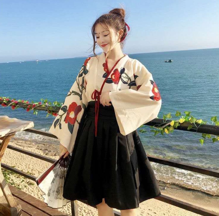 Kimono Sakura Girl Japanese St - огляд і ціна Women'S Kimono Accessories