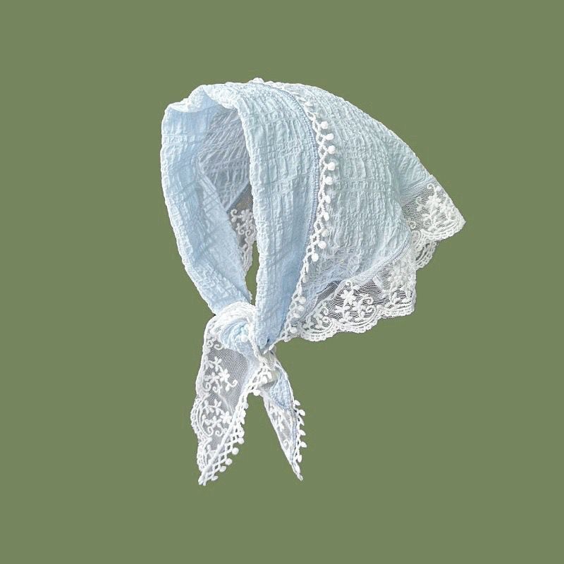Fashion Lace Triangle Headscar - огляд і ціна Women Accessories Photos