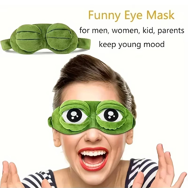 Frog shaped eye mask Party gam - огляд і ціна Women Accessories Wholesale