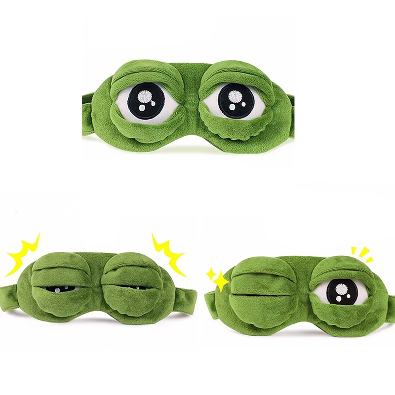 Frog shaped eye mask Party gam - огляд і ціна Women Accessories Wholesale