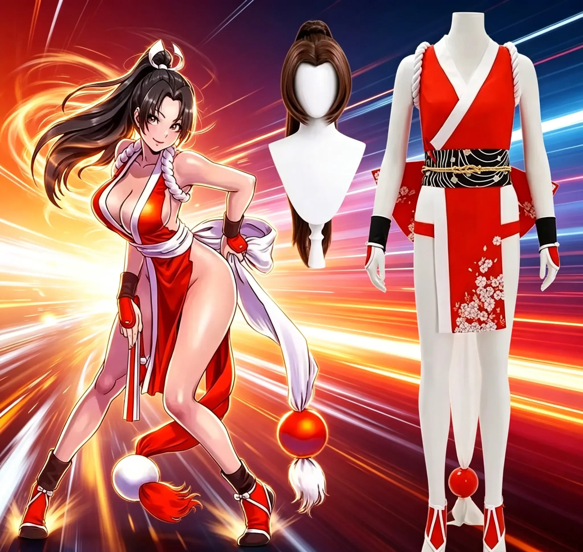 2026 New Women’s Ninja Themed  - огляд і ціна Women'S Kimono Accessories