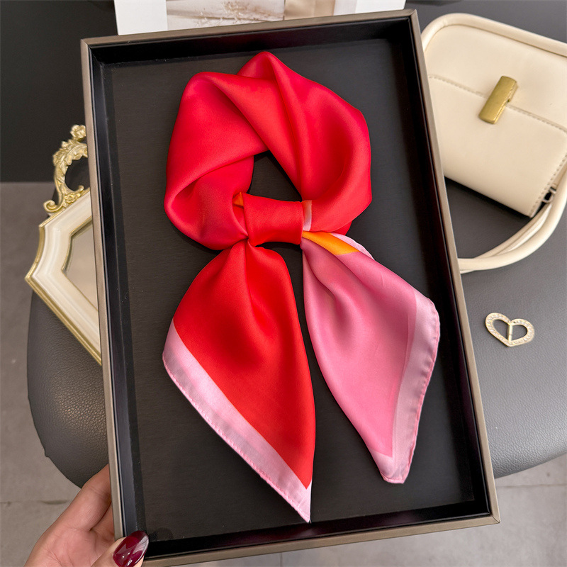 Fashion Color Block Print Squa - огляд і ціна Women'S Vacation Accessories