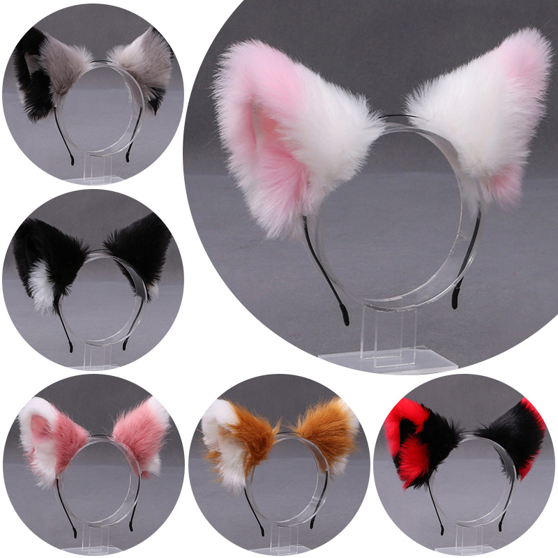 Fluffy Fox Cat Ear Plush Headb - огляд і ціна Women Accessories Wholesale