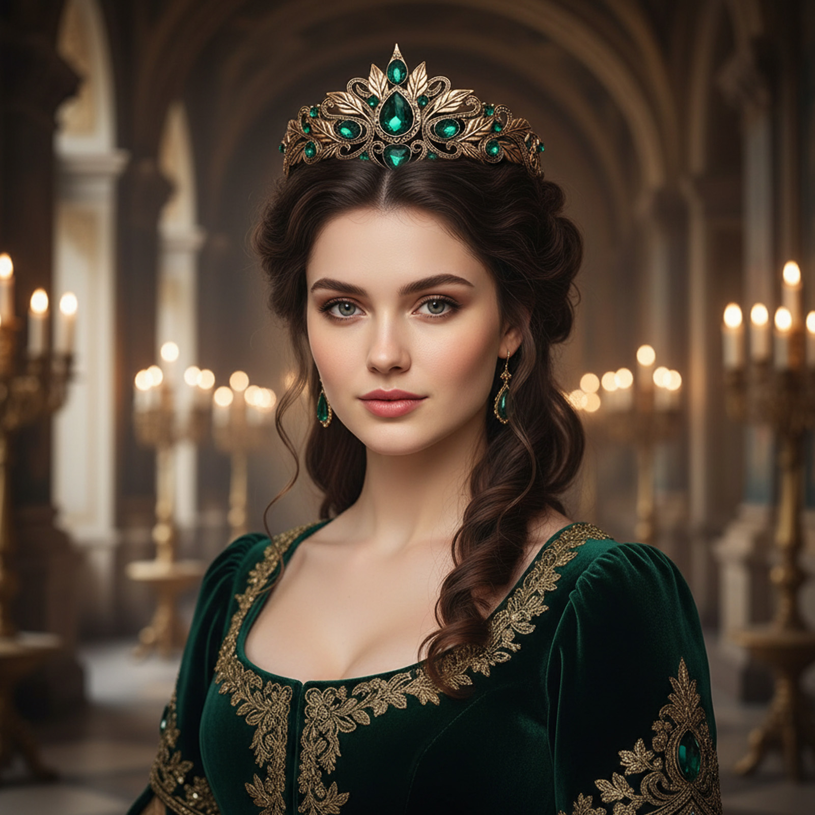 Baroque Style Round Tear Drop  - огляд і ціна Women Accessories For Wedding