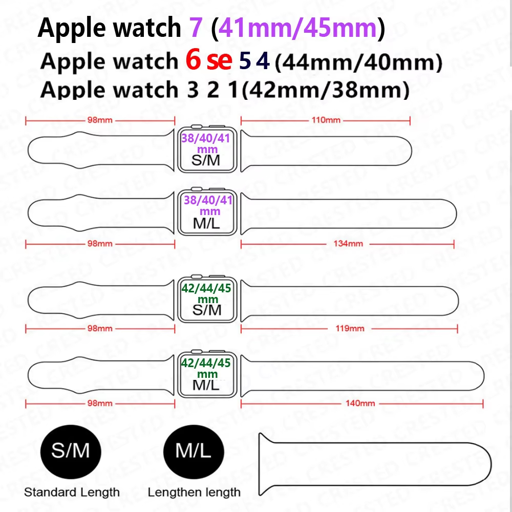 Silicone band For Apple Watch  - огляд і ціна Women Accessories Website