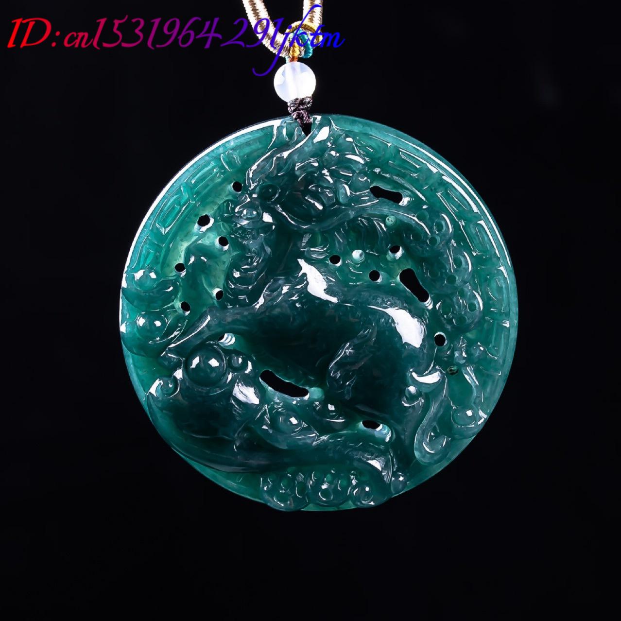 Burmese Jadeite Dragon Pendant - огляд і ціна Woman Accessory