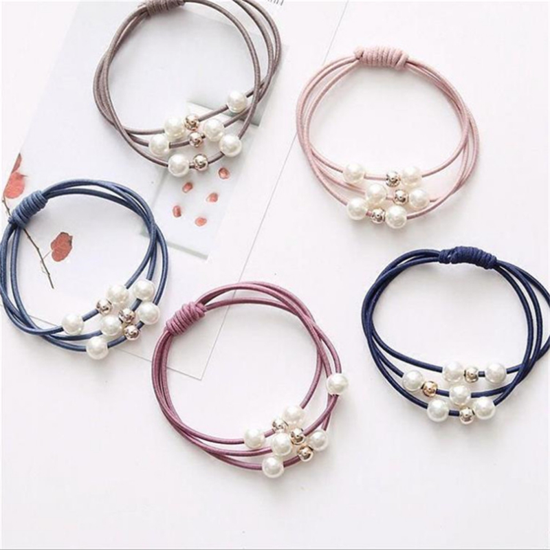 10pcs Basic Knot Pearls Elasti - огляд і ціна Women Accessories Wholesale China