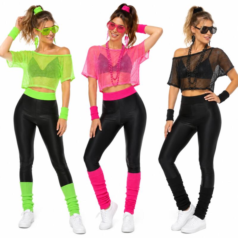 80s Hippie Disco Outfit Set Ne - огляд і ціна Women'S Vacation Accessories