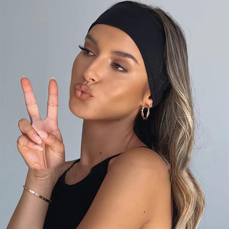 New Colorful Elastic Headband  - огляд і ціна Women Accessories Wholesale China