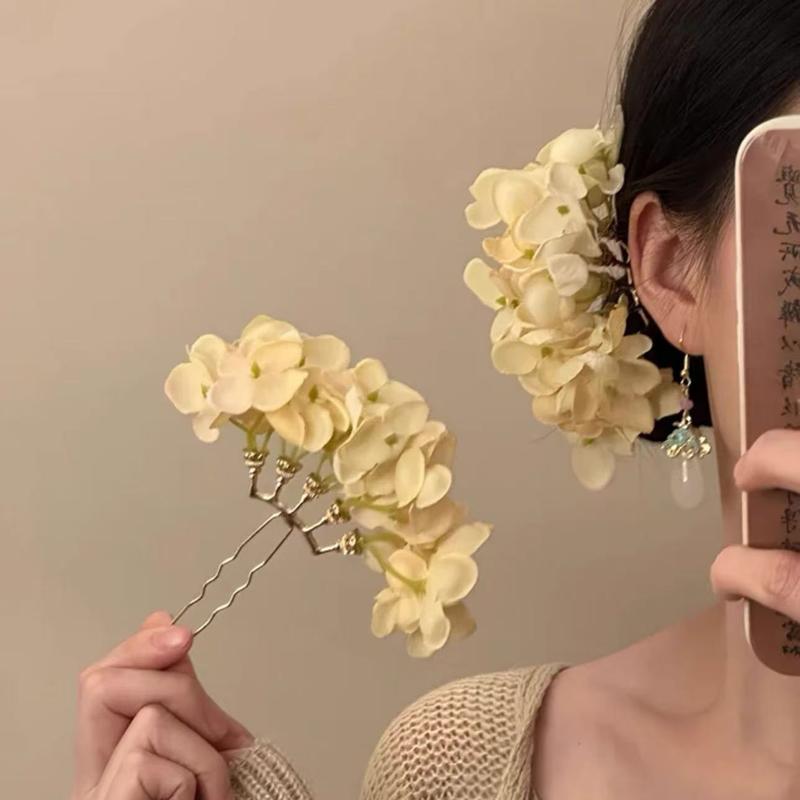 1pc Pastoral Purple Yellow Flo - огляд і ціна Women Accessories Photos