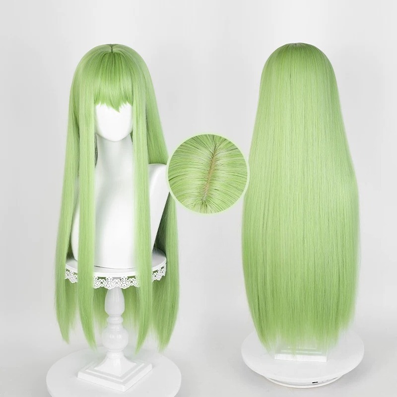 Anime CC Cosplay Green Wig Lon - огляд і ціна Women Accessories Wholesale