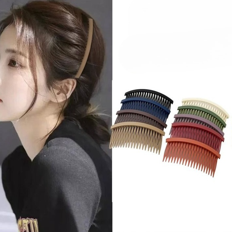 Solod Color Plastic Side Hair  - огляд і ціна Women Accessories Wholesale China