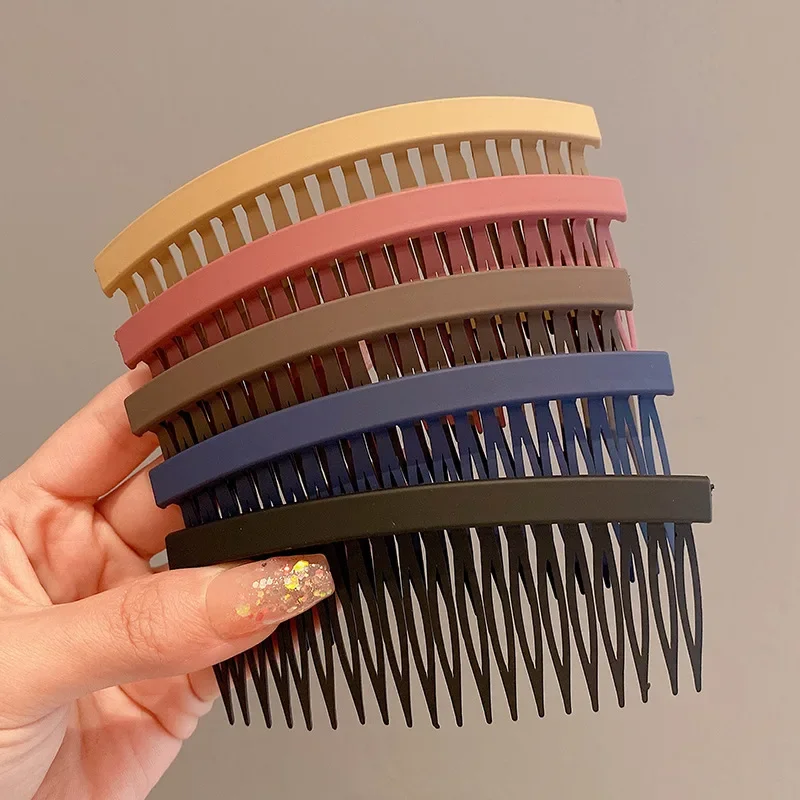 Solod Color Plastic Side Hair  - огляд і ціна Women Accessories Wholesale China