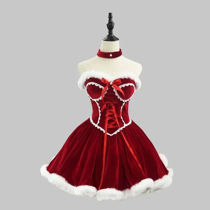 New Year Red Dress Cloak Cospl - огляд і ціна Women'S Vacation Accessories