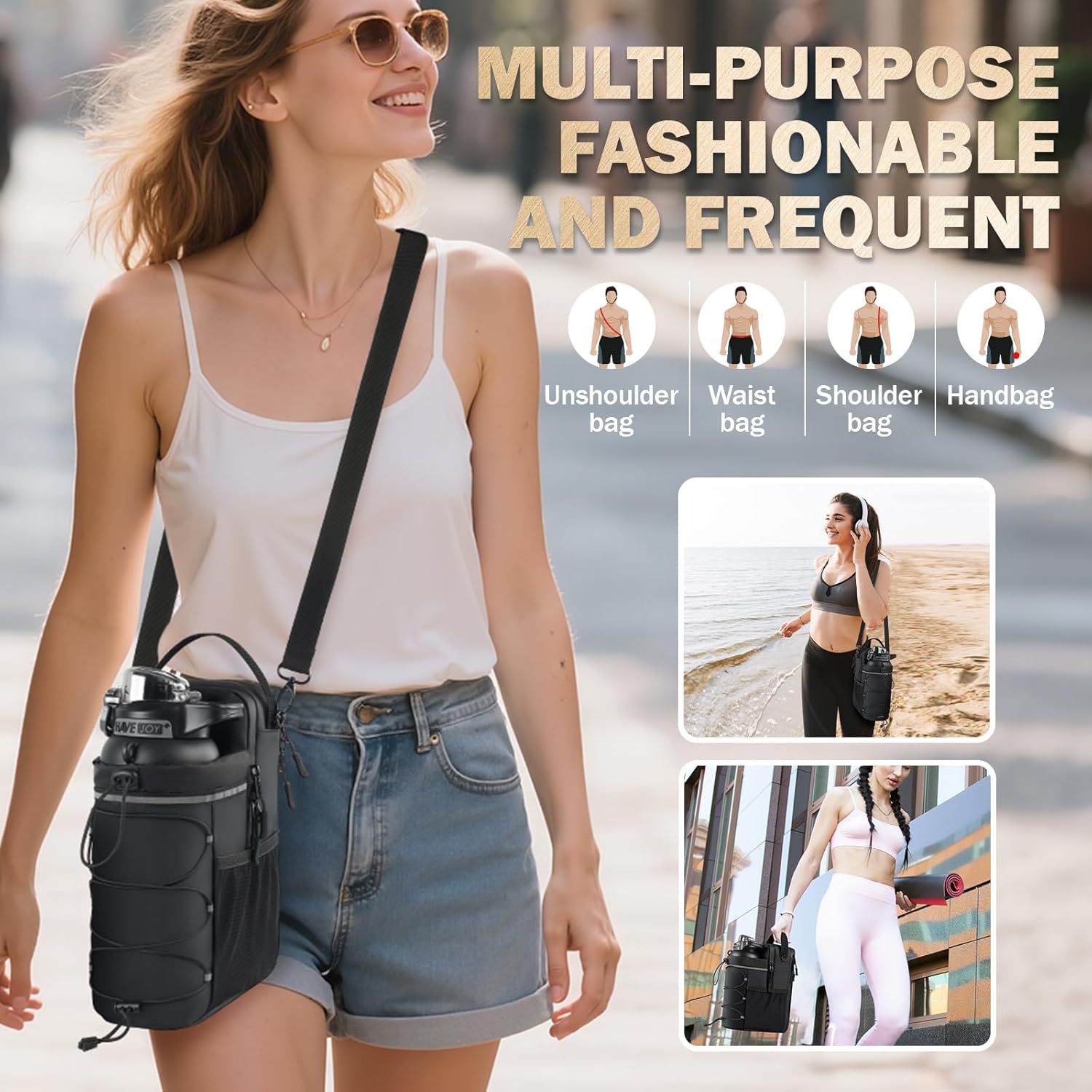 Portable Magnetic Water Bottle - огляд і ціна Women'S Exercise Accessories