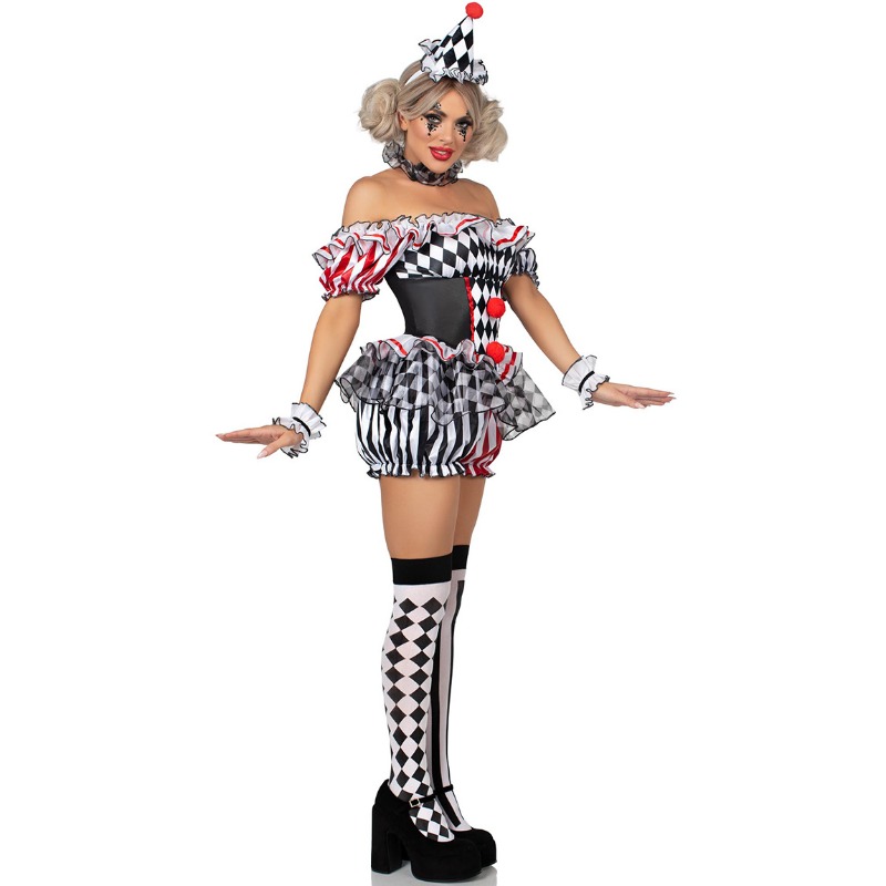 Women Clown Cosplay Costume Ci - огляд і ціна Women'S Vacation Accessories