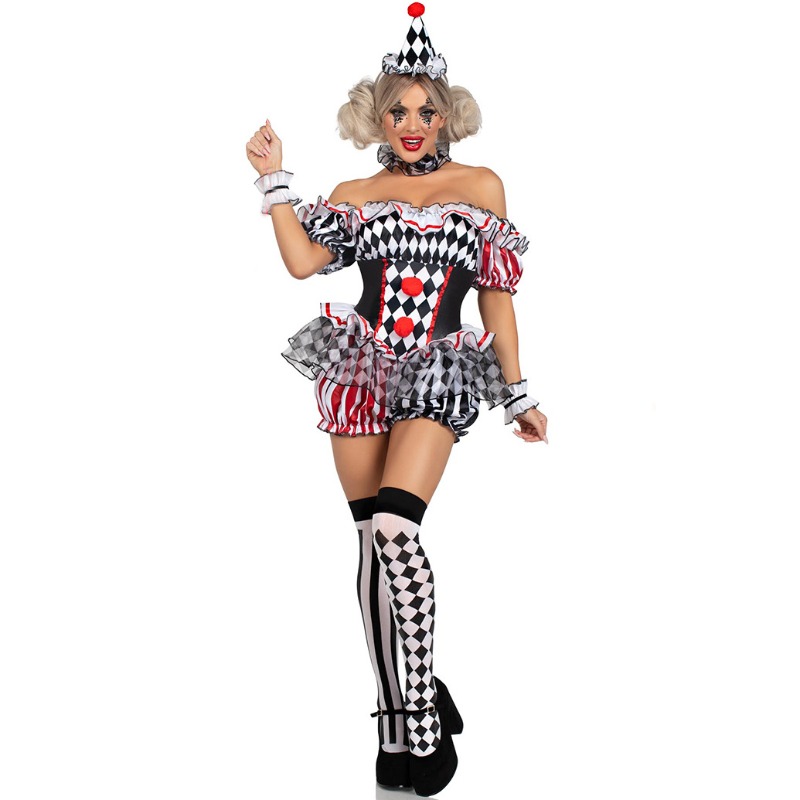 Women Clown Cosplay Costume Ci - огляд і ціна Women'S Vacation Accessories