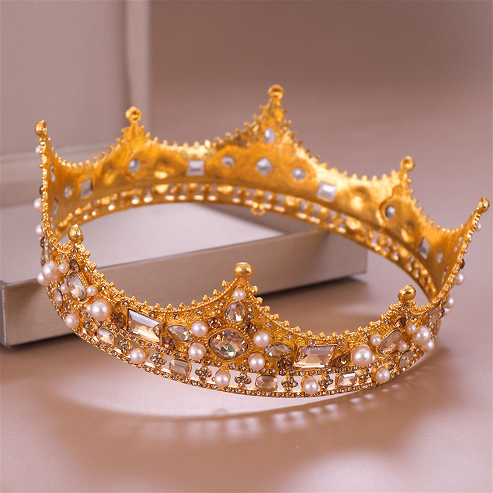 Bridal Crown Rhinestone Tiara  - огляд і ціна Women Accessories For Wedding