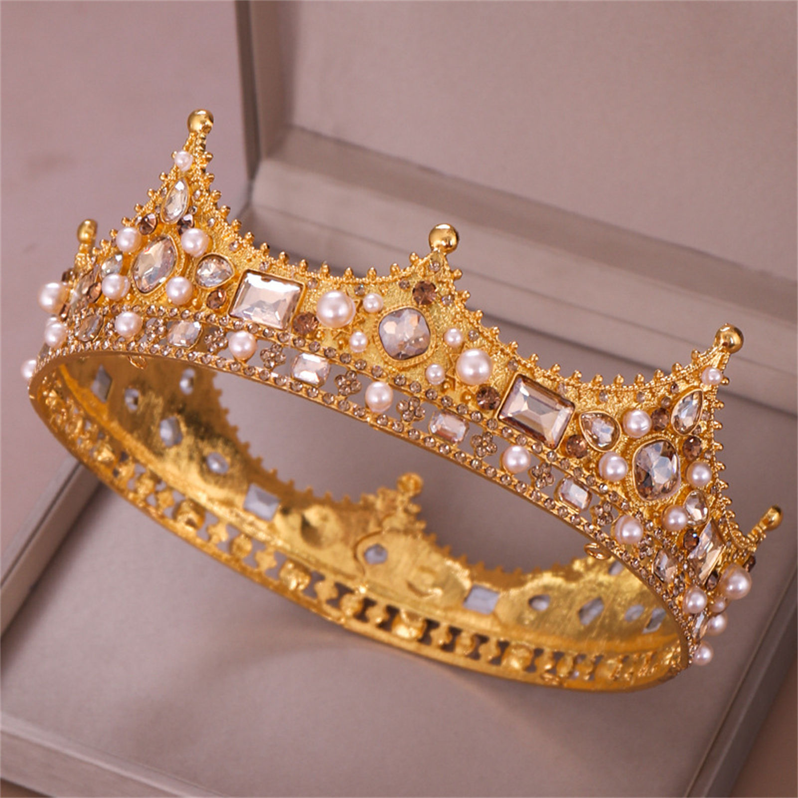Bridal Crown Rhinestone Tiara  - огляд і ціна Women Accessories For Wedding