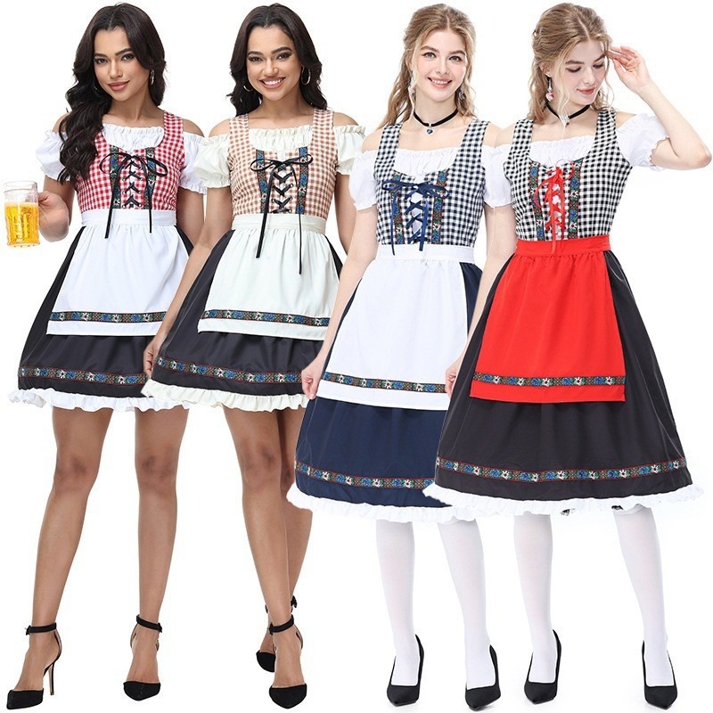 German Bavarian Dirndl Costume - огляд і ціна Women'S Vacation Accessories